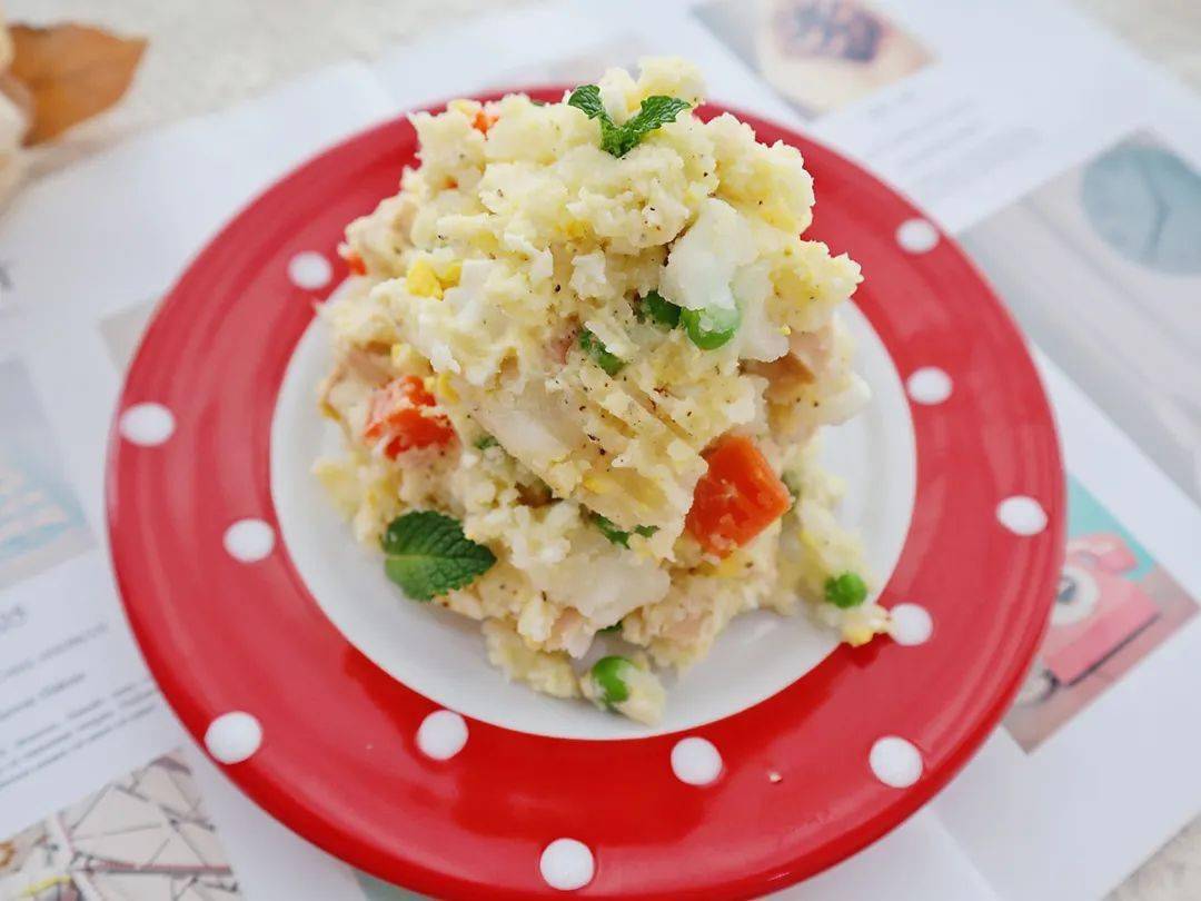 日式土豆沙拉：健康低脂高营养，轻食首选